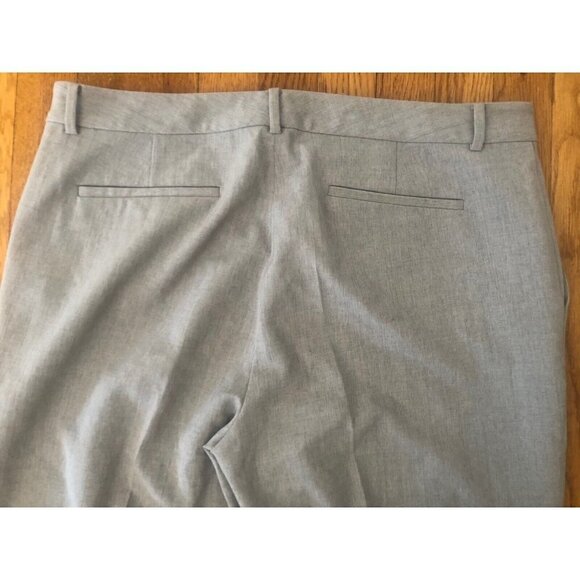 Lauren Ralph Lauren Size 14 Andover Pants Gray Wool Blend Stretch - Picture 6 of 7